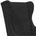 Fauteuil Zwart Stof