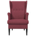 Fauteuil Wijnrood Stof