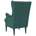 Fauteuil Donkergroen Stof