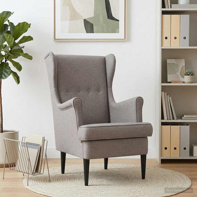 Fauteuil Taupe Stof