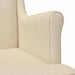 Fauteuil Crèmekleurig Stof