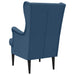 Fauteuil Blauw Stof
