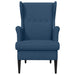 Fauteuil Blauw Stof