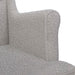 Fauteuil Lichtgrijs Bouclé