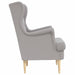 Fauteuil Lichtgrijs Bouclé