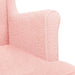 Fauteuil Roze Bouclé