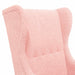 Fauteuil Roze Bouclé