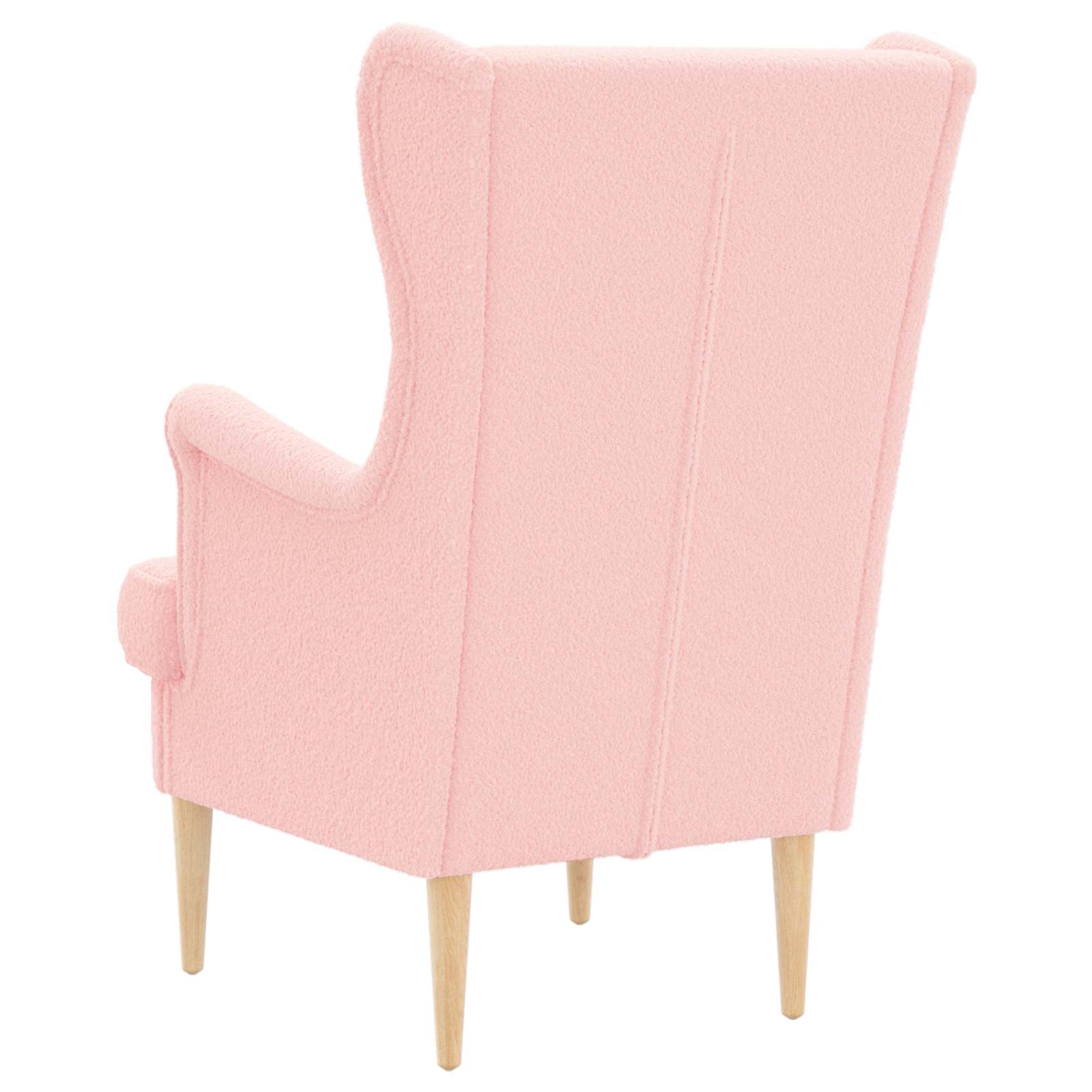 Fauteuil Roze Bouclé