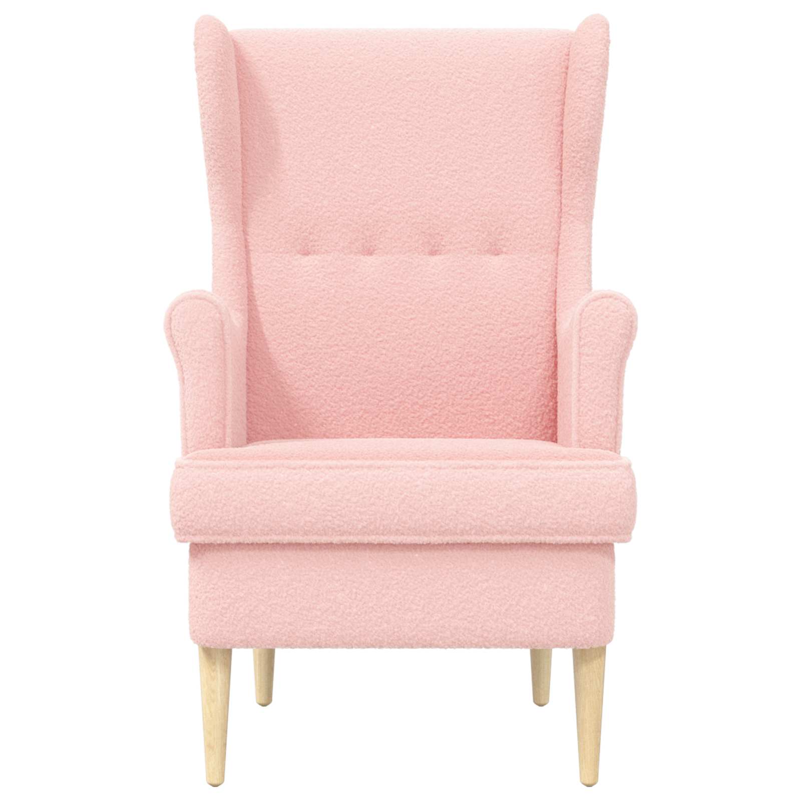 Fauteuil Roze Bouclé