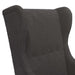 Fauteuil Donkergrijs Bouclé