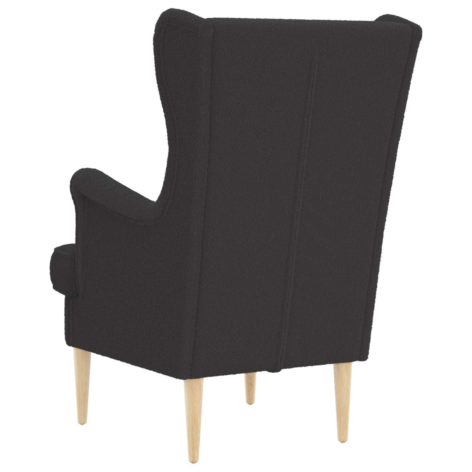 Fauteuil Donkergrijs Bouclé