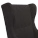 Fauteuil Zwart Bouclé