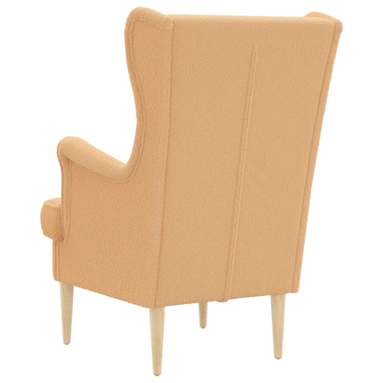 Fauteuil Beige Bouclé