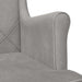 Fauteuil Lichtgrijs Fluweel