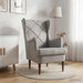 Fauteuil Lichtgrijs Fluweel