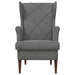Fauteuil Donkergrijs Fluweel