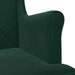 Fauteuil Donkergroen Fluweel