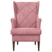 Fauteuil Roze Fluweel