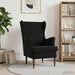 Fauteuil Zwart Fluweel