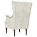 Fauteuil Crèmekleurig Fluweel