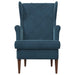 Fauteuil Blauw Fluweel