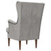 Fauteuil Lichtgrijs Fluweel