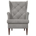 Fauteuil Lichtgrijs Fluweel