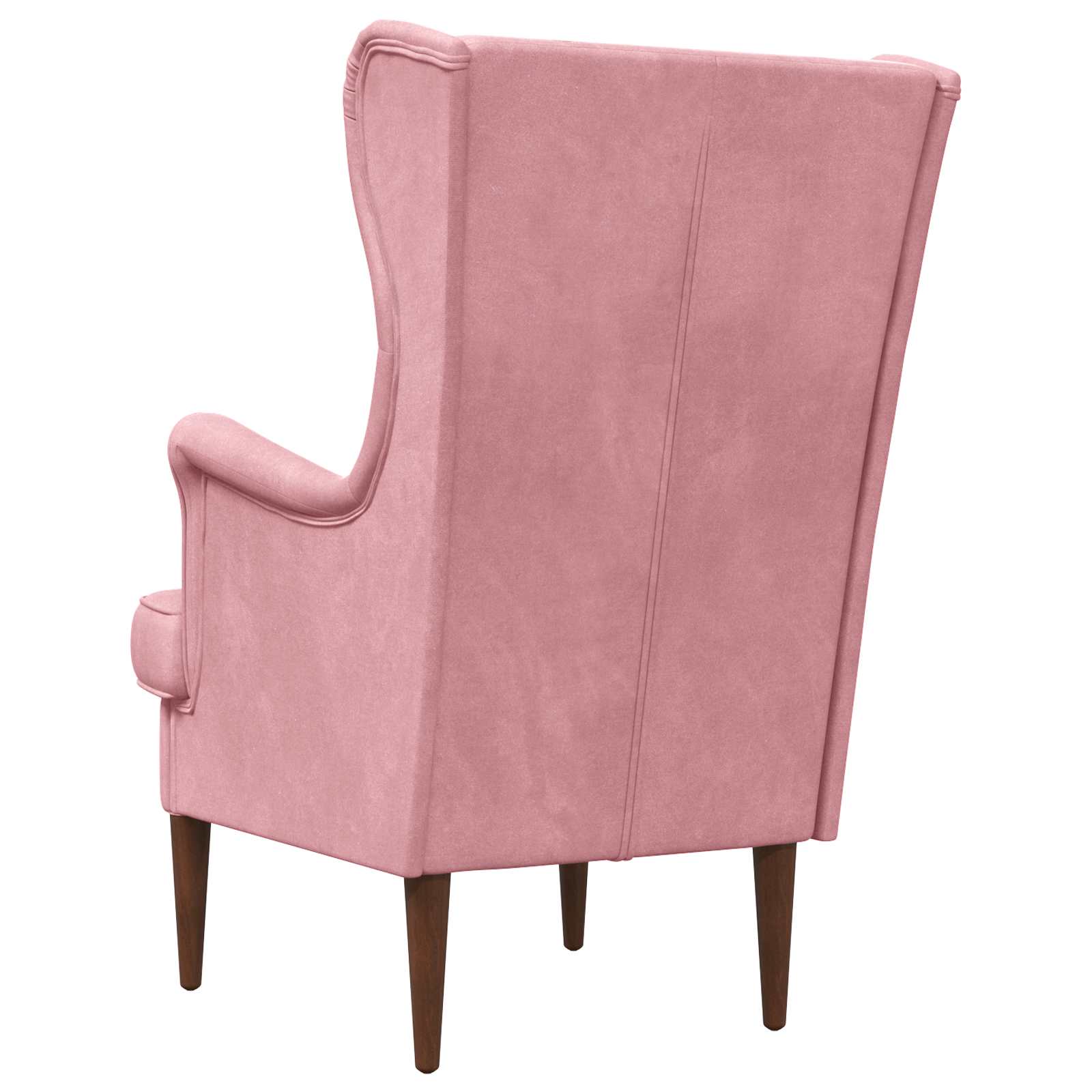 Fauteuil Roze Fluweel