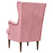 Fauteuil Roze Fluweel