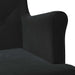 Fauteuil Zwart Fluweel