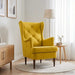 Fauteuil Geel Fluweel