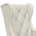 Fauteuil Crèmekleurig Fluweel