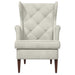 Fauteuil Crèmekleurig Fluweel