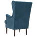 Fauteuil Blauw Fluweel