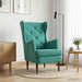 Fauteuil Turquoise Fluweel