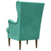 Fauteuil Turquoise Fluweel