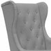 Fauteuil Lichtgrijs Stof