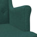 Fauteuil Donkergroen Stof