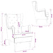 Fauteuil Donkergroen Stof