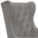 Fauteuil Taupe Stof