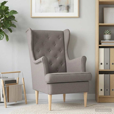 Fauteuil Taupe Stof