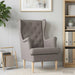 Fauteuil Taupe Stof