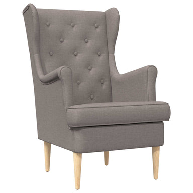 Fauteuil Taupe Stof
