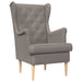 Fauteuil Taupe Stof