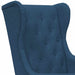 Fauteuil Blauw Stof