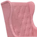 Fauteuil Roze Fluweel