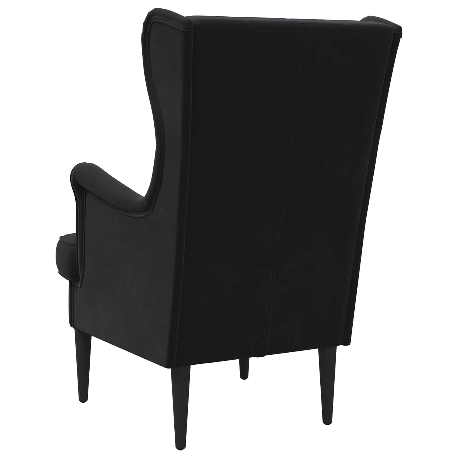 Fauteuil Zwart Fluweel