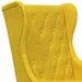 Fauteuil Geel Fluweel