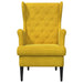 Fauteuil Geel Fluweel