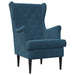 Fauteuil Blauw Fluweel